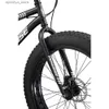 Велосипеды Malus Mens and Women Fat Tire Mountain Bike 26-дюймовые велосипедные колеса ширины шириной 4 дюйма Steel рама L48