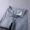 メンズジーンズデザイナーサマーニューライトジーンズストレートレッグハンサムファッション汎用パンツ大アジアンサイズ29-42 6B0D