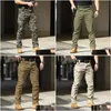 Pantalon masculin City Military Tactical Men t Combat Army Casual Randonnée Outdoors Pantmand Cargo Imperproof 240112 Drop Delivery Apparel CL DHQMD