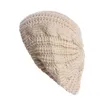 91e2 Bérets Hiver tricot tricot pour femme Lady S twist tricot béret hiver saillies solides beanies d24418