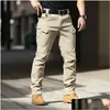 Pantalon masculin City Military Tactical Men t Combat Army Casual Randonnée Outdoors Pantmand Cargo Imperproof 240112 Drop Delivery Apparel CL DHQMD