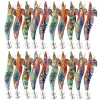 Lures Baits Lures 30Pcs20Pcs10Pcs Wooden Shrimp Fishing Lure Squid Jig Fishing Hook Octopus Cuttlefish Artificial Jigging Lures Hard Bai