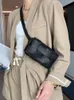 Wholesale 2023 Ins Style Hand Woven PU Leather Mini Bast Bast Sac Fashion épaule à main Crossbodybag
