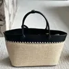 STRACH AXAPLE Väskor Vävt strand Totes Bag Handväskor för kvinnor Summer Designer Luxury Designer 2024 Nya Fashion Travel Crossbody Purses Underarm Basket Bags 2703