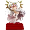 Super O The Animation 10th Anniversary Wedding Girl PVC Ação Figura Toy 35cm de anime japonês