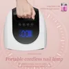 Lâmpada UV UV 96W Gel Polish, lâmpada sem fio LED sem fio, lâmpada sem fio, lâmpada de unha sem fio 240318