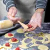 Geschirrsets 20 PCs Marmelade Spreader Dumpling Füllungslöffel Frischkäse Holz Erdnussbutter Gericht