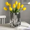 Wazony galwanizowane wazon ceramiczny wysokiej jakości dekoracja zimna światło luksusowy styl kreatywny hydroponiczny