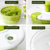 Salad Spinner Dryer Vegetable Fruit Food Dehydrator Quick Drying Multifunctio Manual Kitchen Household 240415