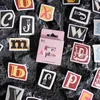 Enveloppe cadeau 46 PCS A-Z Lettre anglaise Autocollant Diary Scrapbooking Stickers Festival Birthday S Étiquettes