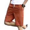 Men's Shorts Fashion Dating Elastic Fashionable Going Out Men Retro Shopping Simple Solid Color