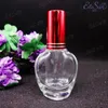 Storage Bottles FX655-12ML Transparent Pumpkin Bottle Glass Cosmetics Perfume Spray Empty 100pcs/lot