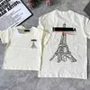 T-shirts Summer Kids T-shirts Famille Portez des parents parents-enfants manches courtes t-shirts