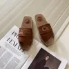 Woody Sandals для женских женских надписей джинсовая ткань