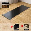 140180200cm Yoga Sliding Mat Professional Leg Core Training Glide For Ice Hockey Roller Skating Exercise Accessories 240415