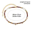 Lacteo Bohemia Seed Beads Wast Chain Tiny Acrylic Multalayer Belly Body Chains for Women Sexy Jewelry Beach Summer Party Street 240409