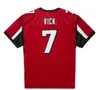 Custom Vintage Mesh Jerseys Football Any Name Number 7 Michael Vick Men Women Youth Stitched Jersey Size S-6XL