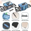 Cat dragers kratten huizen lare capaciteit kattendrager ba zachtzijdige opvouwbare schouder ba ventilatie pet carryin handba voor kat puppy do voorraden l49