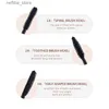 Mascara 24Pcs Shedoes 3 Brush Head Lengthening Thickening Softer Fuller Lashes Extensions Long-Lasting Smudge-Proof Eyelash Mascara L410