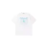 ポロショーツTシャツ24SS韓国中国 - シックマルディ漸進的な変化リトルデイジーキムゴーラウンドネックプリントメンズのための半袖Tシャツ
