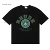 T Shirt Mens Rhude Tracksuits Designer Printing Letter Black White Grey R Summer Fashion Cotton Cord Top Short Sleeve Rhode 968