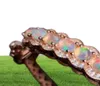 Outras pulseiras 100 pulseira de opala real e natural 925 jóias finas de prata esterlina opalbangle16834098