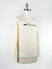 Mens Sweaters Beige Cotton Elastic Round Neck kiton Pullover Sweaters