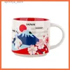 бутылка с водой 14 унций керамическая керамика Starbucks City Mug Japan Cities Best Coffee Mug Cup с оригинальной коробкой Япония City L48