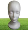2017 huvudmodell kvinnlig styro mannequin manikin huvudmodell peruk hårglasögon visar svart mode sep 188352846