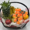 Decorazione per feste simulata Pomodori di ciliegia Po PROATH GHEATH FACK Home Ornament Pvc Fruit