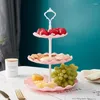 Tabliczki Europejskie trzy warstwowe ciasto słodkie słodycze maszyny na przyjęcie weselne