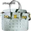 Designer Brkns Handbag 7A Designers Birkinsbagswomen Hems Brkin Bagssmall äkta mini Advanced Foreign Style Hand Shouldv1VC