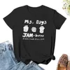 Polos de mujer Ms. Day's Jam-Boree 2009-Camiseta de niña Camisetas negras para mujeres ropa de mujer Western T Shirts
