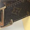 Cintura da uomo designer con fibbia oro fiore nero e fibbia d'argento glassata e cintura a doppia faccia da uomo e cintura da donna