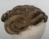 Toupee pour hommes de la densité légère de remplacement des cheveux humains Systèmes de cheveux transparent perruque en dentelle pour hommes96944641161179