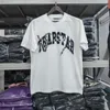 24 SS Luxurys Mens Дизайнерская футболка Trapstar Tops High Street Tank Print Tee Tee Lose Fit Casual Streatwear Одежда 100% хлопковые футболки Негабаритная S-XL