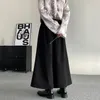 Męskie spodnie Fatq Chinese Style Culotte Casual szeroką nogę Solid Kolor Summer 2024 Modne spodnie Męskie Spodnie Nisza 9C5274