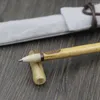 China traditionnel manuel de cerf bambou Signature stylo de tirage avec un capuchon oxhorn pour les affaires et l'école comme cadeau de luxe