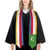 Sjaals Meer design afstuderen SHAWL COMOROS Vlag Verenigde Staten stal Sash Honor Study aan boord van internationale studenten