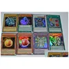 Kaartspellen yuh 100 stuks set box holographic yu gi oh game collectie kinderen jongen kinderen speelgoed 220921 drop levering dhzwr