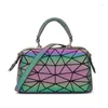 Sacs de soirée sac bolsa féminina sacs à main pour filles femmes sac holographiques lumineux géométrique sur l'épaule crossbody 2024