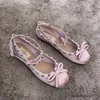 Summer Sandal Designer Ballet Casual Girl Girl 2024 New Ballerinas Rivets Princess Shoes Flat Heel Shoe Fashion Tino Lady Flats YMJ3