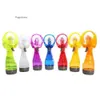 Party Favor Water Spray Fas Spray Mini Party Electric Favor Favort Summer Summer Cool Mist Maker Fan 0418