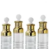 Storage Bottles 100pcs/lot 20ml 30ml 50ml Empty Clear Square Glass Eye Dropper Perfume 1oz Transparent Vials