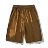 Shorts masculinos de verão esportes ao ar livre cargo reto cargo homens caminhando para vários bolsos de secar rapidamente calças de praia de macacão respirável