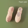 Chaussures de danse Pu Leather Child's Soft Soft Ballet Afficulture étanche Training Performance Test Test Equipment