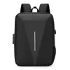 Backpack Men's 2024 Anti-diefstal wachtwoordvergrendeling 15.6 "Laptopzak Business Leisure Travel Fashion Lightweight School