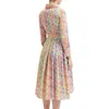 Lässige Kleider CHCH 2024 Frauen kleiden luxuriöse formelle Anlässe Langarm hochwertiger retro eleganter Vestidos