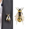 Creative Oil Dropping Bee brooch Broo European and American Personalized Retro Accessories Pin AB152