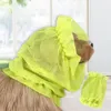 Vêtements pour chiens finissage fin manche en maille en maille oreillettes de protection de l'oreille élastique couverture de compagnie hiver.